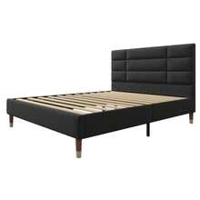 Bed Frames - Black + Solid Wood + 140cm*200cm - 查看 6
