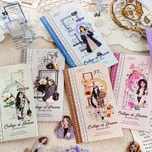 1 Set de Pegatinas de Encaje Romántico para Niñas - Adecuado para Scrapbooking, Diarios de Balas, Tarjetas y Manualidades DIY, Decoraciones de Diario, Pegatinas Transparentes para Scrapbooking, Manualidades, Decoraciones de Marco, Adornos de Scrapbooking de Detalles Finos, Amantes de la Papelería, Entusiastas de la Planificación