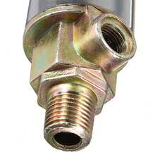 10A 金属电磁阀气喇叭阀，镀铬，1/4英寸软管，180 PSI，适用于汽车气喇叭配件 - 銀色 - 查看 5