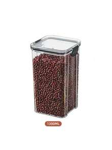 1pc Airtight Food Storage Containers Are Set To Spread, Large Capacity Of Pasta Candy Jars With Lids, For Plastic Dry Food Organized In Kitchen Food Pantry For Cereals, Rice, Rice, Pasta, Tea, Tea, Nuts And Coffee - Multicolor - View 14