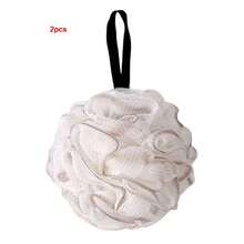 1pc/2pcs/3pcs Set Of Luxurious Soft PE Bath Sponge, Pearl Decoration - Gentle Exfoliating Shower Sponge, Deep Cleansing, Skin Massage And Refreshing Bathing Experience - Multicolor 1 - View 14