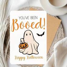 ¡Shhh! Tarjeta de felicitación de Halloween aterradora - Regalo perfecto para trucos o dulces, adecuado para hombres, mujeres, parejas y amigos - Unitalla - Ver 9
