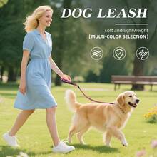 Adjustable Dog Collar And Leash Set, Suitable For Small, Medium And Large Dogs, Heavy Duty Yet Soft And Skin-Friendly - Multicolor - View 6