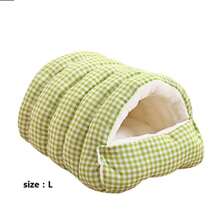 畅销猫床 冬季保暖封闭式宠物床 四季通用狗屋 小型犬笼 可机洗猫床 - 彩色 - 查看 14