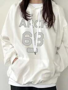 Women Sweatshirts - White - View 2