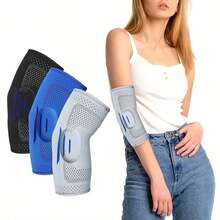 1 Elbow Guard With Built-In Elbow Pads And Compression Sleeves, Suitable For Basketball, Fitness, Golf And Other Sports. Unisex Elbow Guard Sleeves. Gifts From Family Members Or Friends - Multicolor - View 2
