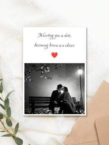 Customized Photo Greeting Card, Personalized Birthday, Anniversary, Couple Love Card, Create Your Exclusive Birthday Photo Card - Multicolor - View 6