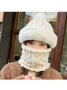 Warme Winteraccessoires für Jungen und Mädchen; einfaches, einfarbiges Design, das sich leicht zu jedem Outfit kombinieren lässt.