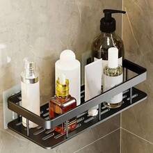 1PC Wall-Mounted Shower Caddy Hanging Portable Corner Shower Caddy Shower Shelf For Inside Shower Bathroom Organizers And Storage Bathroom Shower Shelves Accessories Bathroom Decor - Y-03 - View 9