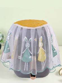 Lace Fabric Dust Cover For Air Fryer, Rice Cooker, And Other Kitchen Appliances - Multicolor - View 10