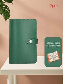 100 Pcs Envelope Budget Challenge Binder, Money Saving Binder, Savings Challenge Book, Multipurpose Budget Organizer Storage Pouch, Portable, Budgetner For Managing Budget And Money, Accounting Notebook, Bill Savings Book, Holiday Gift, Back To School, Graduation Season, Holiday Party, Challenge, Anniversary, Graduation