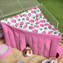 Small Pet Hideaway House, Hanging Corner Hideout For Small Animals, Cozy Corner Pet Hammock Tent, Washable Play & Resting Habitat For Hamsters, Ferrets, Squirrels, Sugar Gliders, Chinchillas, Rabbits, Hedgehogs (Exclusive Pattern) - Multicolor - View 14