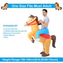 Horse Inflatable Costume Dinosaur Inflatable Costumes Horse Costumes Fancy Dress Christmas Costume Adult Costume, - Yellow - View 7