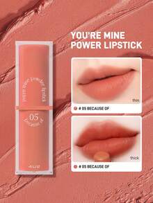 4U2 YOU'RE MINE POWDER LIPSTICK,Moisturizing, High Impact Color, Smooth Texture, Long Matte Finish,3.5g/0.12oz - 05 BECAUSE OF - 查看 1