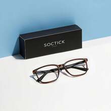 Blue Light Blocking Glasses Men,Anti Eyestrain Lens Lightweight Frame Eyeglasses(Tortoiseshell,+0.00)