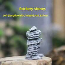 1 件模型石阶微景观山路台阶石板路沙坑小路微型楼梯踏脚石 - 彩色 - 查看 15