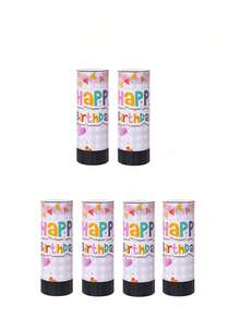 1/2 件派对用品彩色五彩纸屑爆竹五彩纸屑炮适用于毕业典礼、婚礼、生日、婴儿洗礼、圣诞节、新年、新娘周年纪念、嘉年华趣味派对礼品