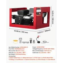 Fuel Transfer Pump 110V, 16 GPM 60 L/Min, AC Electric Oil Transfer Pump For NKerosene Biodiesel, With Meter, Auto Fuel Nozzle & 2 Hoses, 45 Ft/13.7 M Lift, For Vehicles, Construction Sites - 60L/min Flow Meter Set - View 7