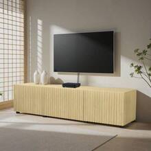 新作 オーク色のテレビキャビネット, 2025 year - ゴールデンオーク + エンジニアードウッド + メラミン1 - チェックする 7