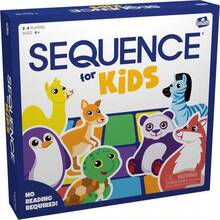 SEQUENCE For Kids -- The 'No Reading Required' Strategy Game By Jax And Goliath, Multi Color, 11 Inches (2-4 Players) (Packaging May Vary) - 白色 - 查看 6