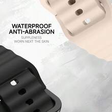 Correa Sport Para Galaxy Watch 7/6/5 + Case + Vidrio Templado - VerdeMilitar/Verde - Ver 2