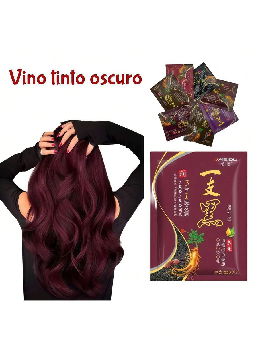 Hair Coloring - Purple - View 1