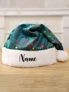 Personalized Santa Holiday Hat Adult, Pink Neutral Style Thickness Velvet Warm And Comfortable New Year's Holiday Party, Red Plush Edge Christmas Hat For Adults, Non-Woven Fabric Hat, Santa Hat Holiday For Adults Unisex Velvet Comfort Extra Thicken Fur Xmas Hat For New Year Festive Party, Xmas Holiday Hat For Adults, Touch Soft And Comfortable Velvet Thickened Santa Hats For Christmas New Year Holiday Party Supplies,Christmas Gift Supplies