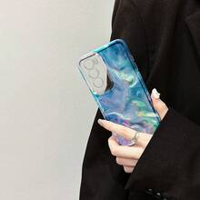 Funda de Teléfono de Color Borroso para Oppo A3 A3 Pro A3X A16 A17K A18 A38 A40 A55 A57 A57S A58 A60 A76 A77S A78 A79 A80 5G A95 A98 Reno 5 8T 10 11 Pro 12 13F Funda de Teléfono Transparente de Caricatura a Prueba de Golpes Cobertura Completa TPU Funda Protectora Simple de Moda a Prueba de Golpes Carcasa Suave Creativa - Colores mixtos - Ver 4
