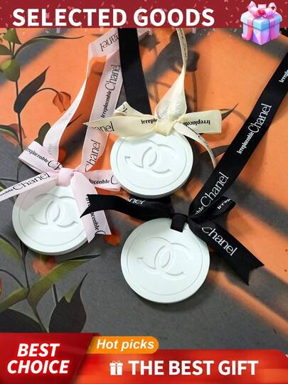 1pc Fashionable Scented Pendant, Long-Lasting Fragrance, Essential Christmas Gift, Suitable For: Christmas Gift, Halloween Gift, Bedroom, Bathroom, Living Room, Car, Wardrobe, Etc.