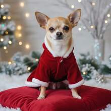 Pet Coats & Jackets - Red - View 2