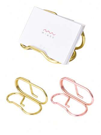 Kreativ metall skrivbordskorthållare ins minimalistisk ihålig design guld roséguld kontorsskrivbord display tillbehör visitkortsställ