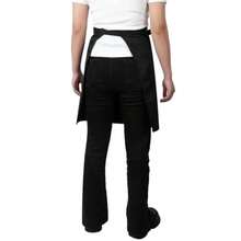 8 Pack Half Bistro Aprons Black Unisex Half Server Apron With 2 Pockets Extra Long Waist Front Ties Waterproof Accessories For Men Women Server Waiter Waitress Chef In Professional Kitchen And Restaurant Settings Ideal For Food Service Staff Seeking Durable Stylish And Functional Aprons With Enhanced Storage And Comfort - 如圖 - 查看 4