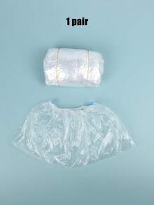 Disposable Plastic Shoe Covers, Waterproof Protective Shoe Sleeves For Indoor & Outdoor Use, Ideal For Keeping Shoes Clean & Dry, Suitable For Homeowners, Contractors, Event Attendees, Perfect For Construction Sites, Rainy Days, Clean Rooms, Adding A Hygienic & Practical Touch To Footwear Protection, Available In Large Quantity With Design,Shoe,Spring Summer Picks,Brides Maid Gifts,Room,Bedroom Decor,Beach,Travel,For Men,For Women,Vacation,Women's Day,Travel Essentials,Wedding Favours,Y2k,Bedroom,Car Accessories Women,Kitchen Decor,Beach,Summer,Vacation,Holiday,Travel Essential,Going Out Tops,Household Items - Multicolor - View 13