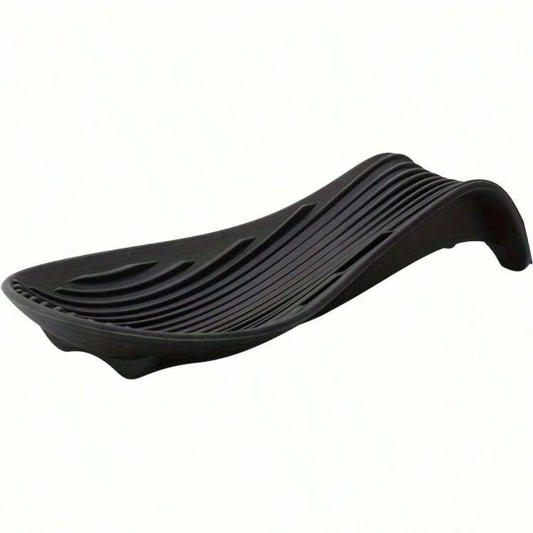 1pc Heat-Resistant Silicone Spoon Rest - Multipurpose Anti-Slip Tableware Holder For SpoonsForksSpatulas, Kitchen Tool For HomeRestaurant, Christmas Gift 2025 - Multicolor - View 9