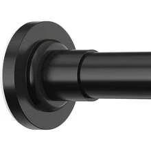 SUNALLY Shower Curtain Rod Adjustable 32-75 Inch, No Drilling No Slip No Rust, Spring Tension Shower Rods Stainless Steel Telescoping Curtain Rod For Bathroom Or Windows - Black-32-61 Inch - View 9