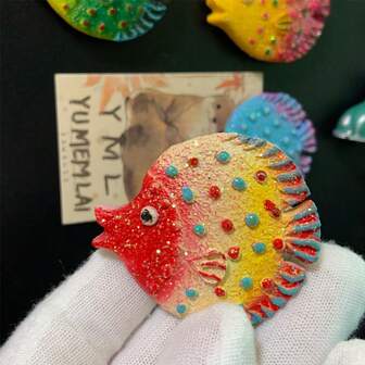 Ímãs de Geladeira 3D Estéreo, Adesivos Decorativos de Geladeira, Decoração de Mini Coruja, Decoração de Casa, Ímãs de Geladeira de Animais Realistas