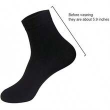 Athletic Socks - 6 Pairs Of Black Ones (packaging Box) - View 7