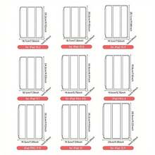 Tri-Fold Protective Case For IPad, Compatible With 7th/8th/9th Gen & IPad Air4/Air5/Air6 Pro11 (2020/2021), Ultra-Thin Soft Back Cover With Stand & Sleep/Wake Function, Case For IPad Air, Versatile Tablet Use, Cute Bear Design, Dropproof Protection, IPad - 無色 - 查看 10