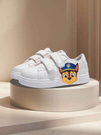 Paw Patrol Kids' Fashionable Cartoon Print Casual Sneakers For Boys And Girls, Suitable For Spring/Summer