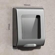 86 Type Self-Adhesive Wall Socket Waterproof Box Electric Plug Cover Bathroom Wall Switch Protection Socket Splash-Proof Box