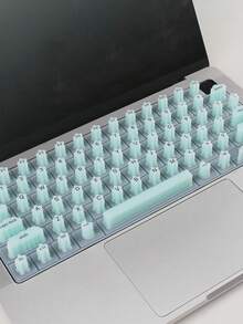 Bao phủ bàn phím chống nước bằng silicon được thiết kế cho móng tay dài, có khe hở để móng nhô ra, 3 màu sắc để lựa chọn, chống nước, chống trầy xước, bền và dễ vệ sinh, phụ kiện bảo vệ laptop thời trang, phụ kiện móng tay sành điệu - Nhiều màu - Xem 9