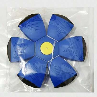 1 Pet Toy Ball, A Novel Elastic Dog Ball Toy With A Deformable Design, An Interactive Bouncing Ball, Suitable For Indoor/Outdoor Agility Training, A Perfect Gift For Small And Medium-Sized Dogs, No Batteries Required, For Outdoor Play, With An Interesting Design, Made Of Durable Plastic Material