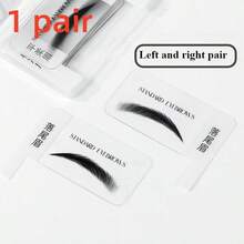 1 Cặp Miếng Dán Lông Mày - Bộ Chọn Hình Dáng Lông Mày Thử, Bộ Miếng Dán Lông Mày, Giá Rẻ, Quà Nhồi Tất, Trang Điểm, Dụng Cụ Trang Điểm, Đồ Giá Rẻ, Quà Tặng, Quà Tặng Cho Phụ Nữ, Quà Giáng Sinh - Nhiều màu - Xem 13