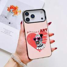 Funda de teléfono de la película T-Terrifier 2 3 H-Horror Clown para 11 12 13 14 15 16 17Pro Max Plus, protector de teléfono con revestimiento - Z7 - Ver 11