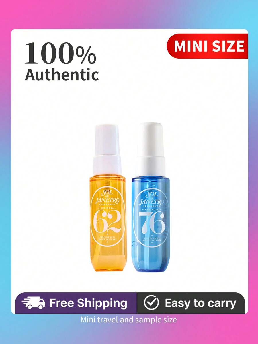 Sol Cheirosa Perfume Mist Duo Mini Perfume Set For Women-2-Piece Set- Travel Size 30ml Each | Cheirosa (76 & 62) - 62+76 - View 1