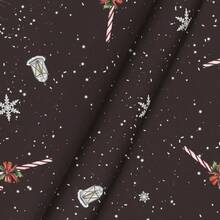 Kitchen Tablecloth - 177.8 cm (Redondo) + Black - View 6