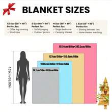 Flannel Blanket Black Mushroom Forest With Butterflies And Snail Print For Couch And Bedroom Use Suitable For Festivals And Daily Use - Nhiều màu - Xem 6