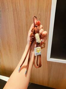 Series Woven Rope Pendant Plush Doll Nylon Lanyard, Ins Style Keychain, Carabiner, Bag Charm, Gift - Multicolor - View 14