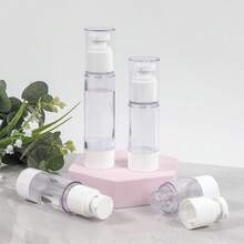 Vacuum-Sealed Portable Press-Type Travel Lotion Bottle|Sealed Leak-Proof Design, Compact And Lightweight For Easy Carrying, Ideal For Business Trips And Vacations To Transport Skincare And Toiletries. - Multicolor - View 7