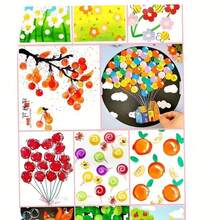 21 pièces Ensemble d'outils de peinture - Pinceaux éponges multicolores, tampons, rouleaux et tampons encreurs, convient pour les artisanats DIY, la peinture à l'aquarelle, la calligraphie - Outils de peinture complets, idéal pour les fêtes et les cours d'art, variété de tampons éponges, rouleaux, bâtons éponges, empreintes, outils de peinture graffiti, outils de peinture artisanale, fournitures d'art, outils de peinture créative DIY, loisirs DIY, applicable pour les articles ménagers, projets d'artisanat DIY, fournitures d'artisanat, cadeaux d'anniversaire, cadeaux personnalisés - Multicolore - Voir 3